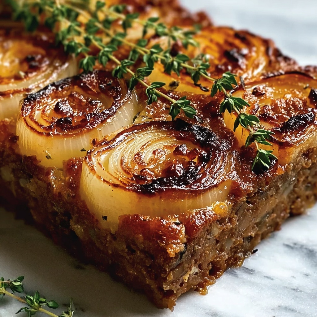 French Onion Meatloaf Recipe - Recipe Image