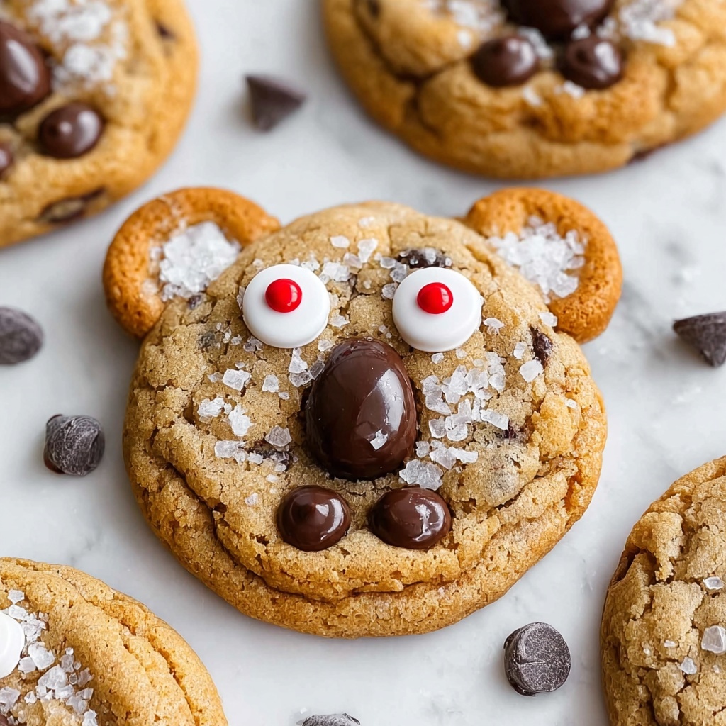 Chocolate Chip Teddy Bear Cookies Recipe - Recipe Image