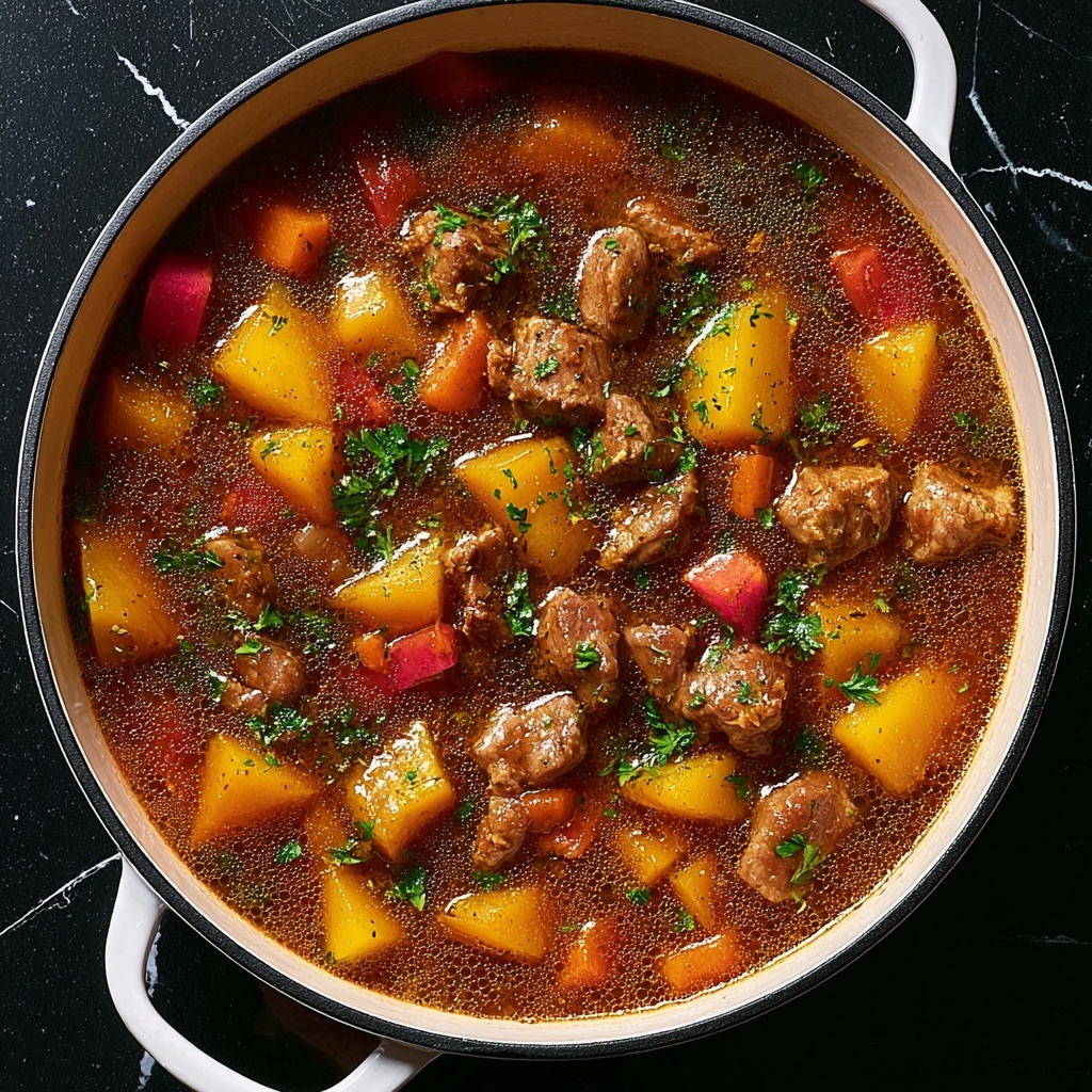 Persian Rhubarb and Herb Stew Recipe - Recipe Image