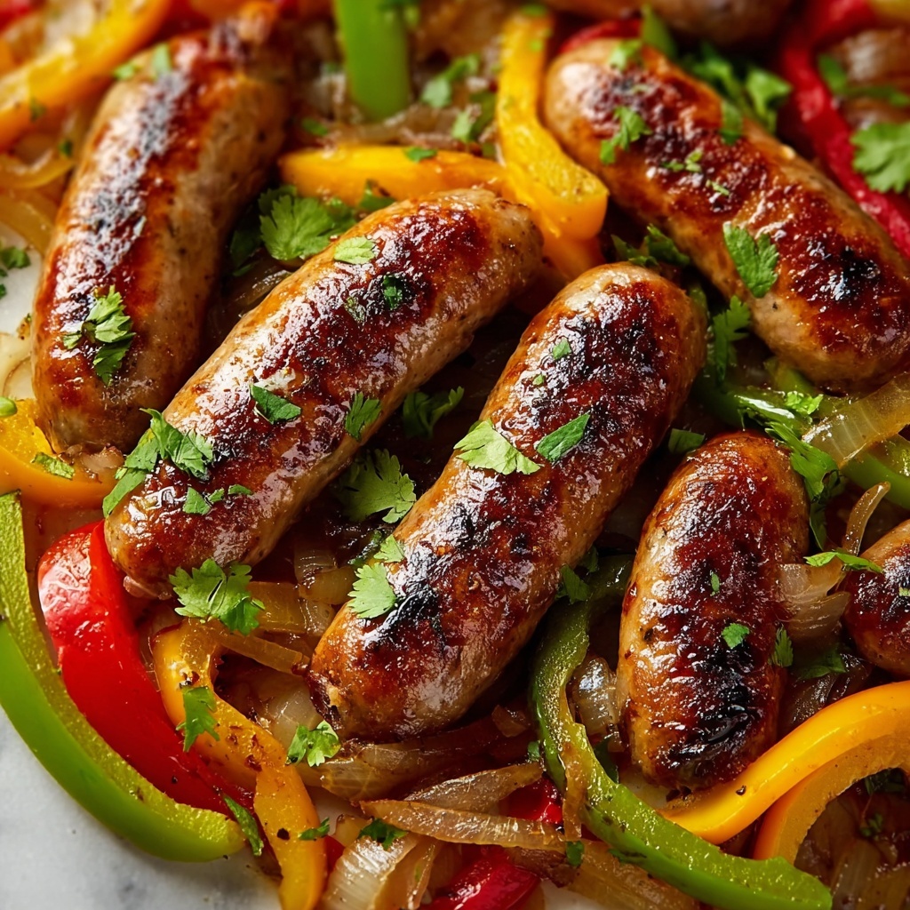 Andouille Sausage and Peppers Skillet Recipe - Recipe Image