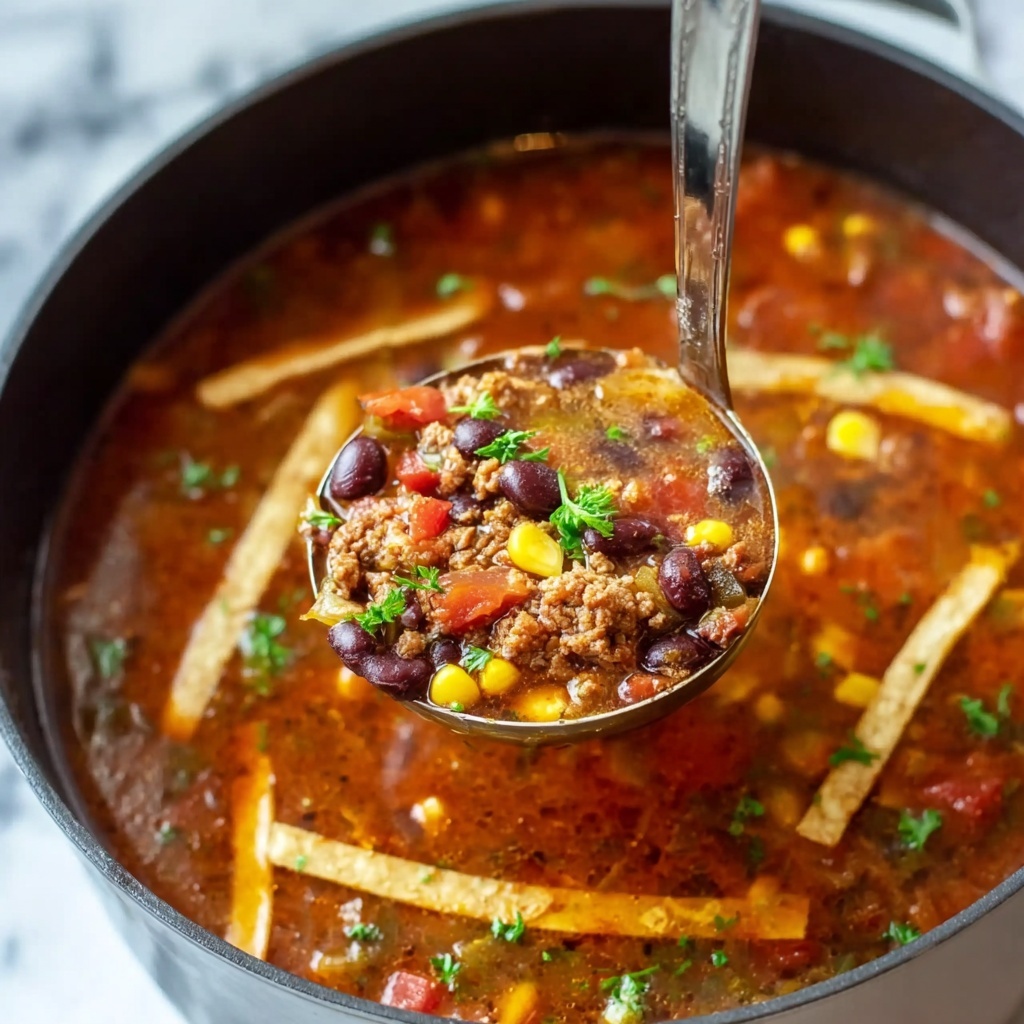 Easy Taco Soup Recipe - Recipe Image