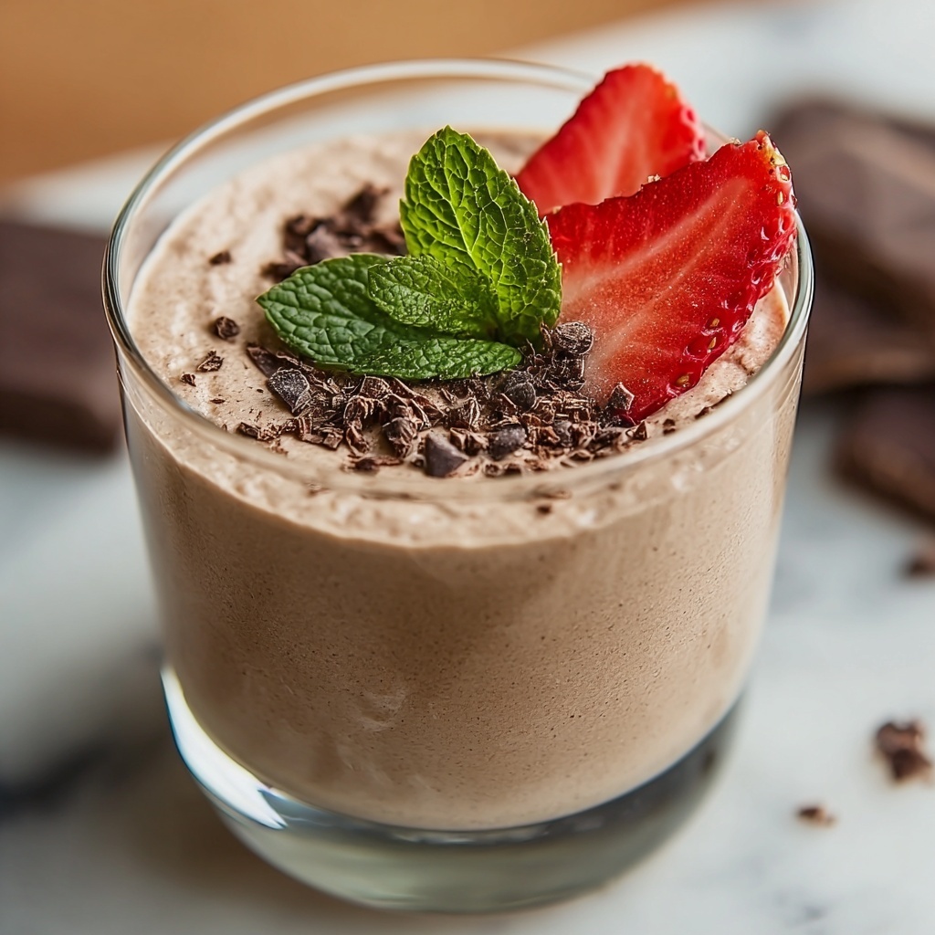 Puerto Rican Chocolate Coquito Recipe - Recipe Image