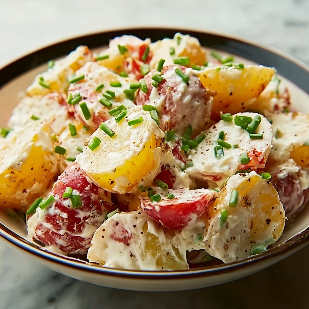 Authentic German Potato Salad (Kartoffelsalat) Recipe - Recipe Image