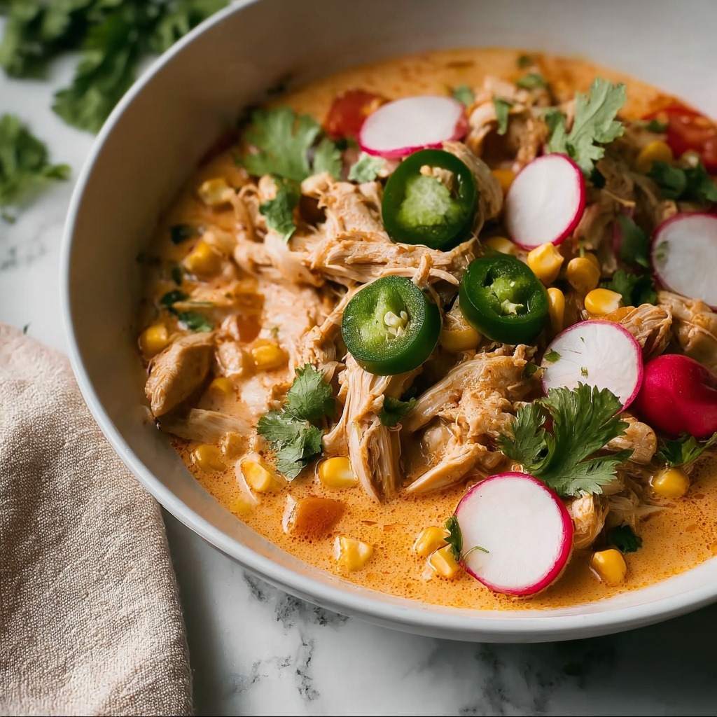 Creamy Poblano Chicken Chili Recipe - Recipe Image