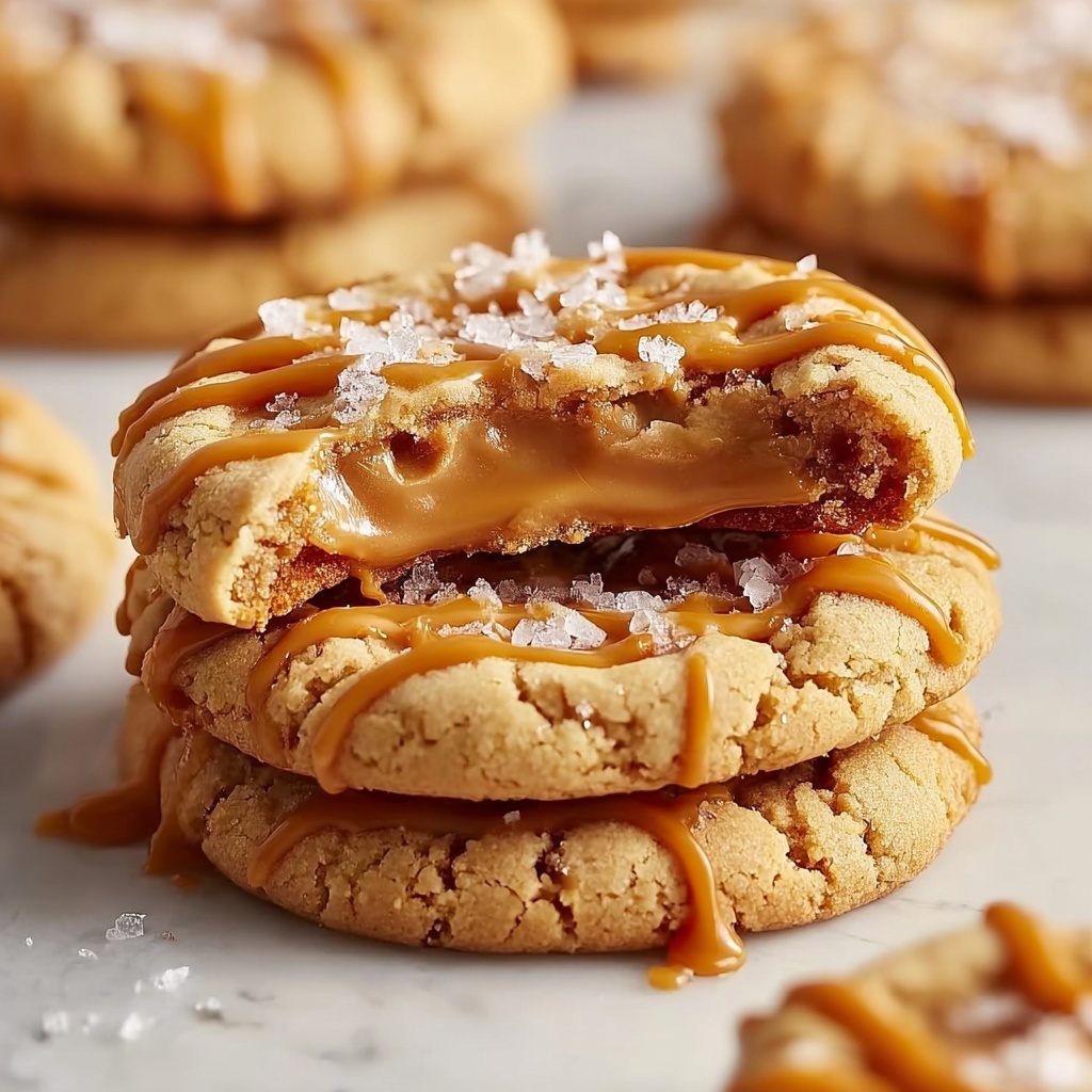 Salted Caramel Cheesecake Cookies Recipe - Recipe Image